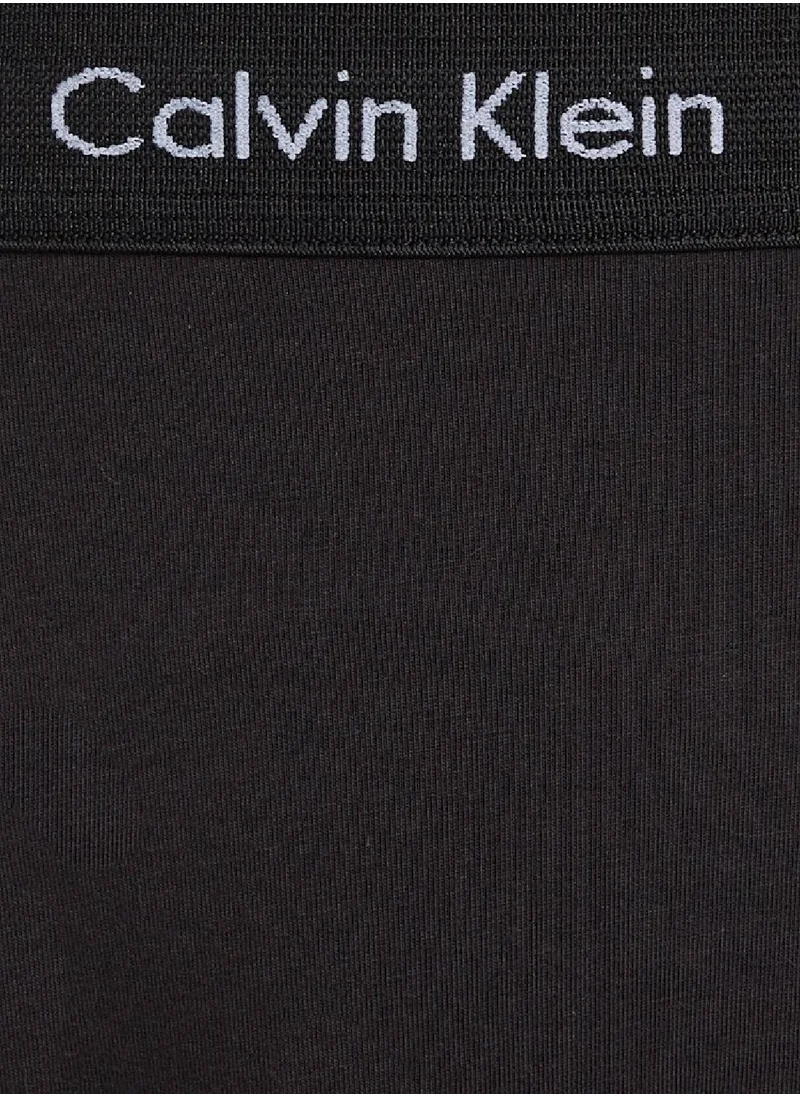 CALVIN KLEIN Men's  3 Pack Trunks , Black - Cotton