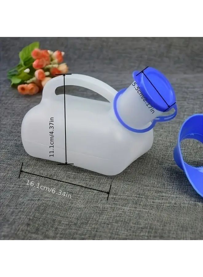 Portable Travel Toilet With Lid 33.81oz Leak Proof Basin Ergonomic Handle for Camping Car RV - Image 3