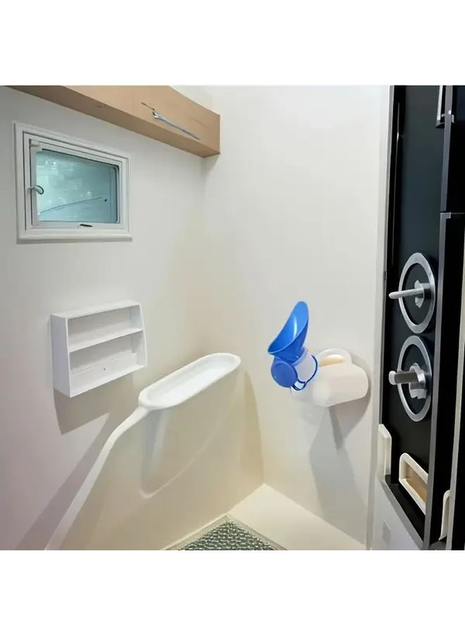 Portable Travel Toilet With Lid 33.81oz Leak Proof Basin Ergonomic Handle for Camping Car RV - Image 5