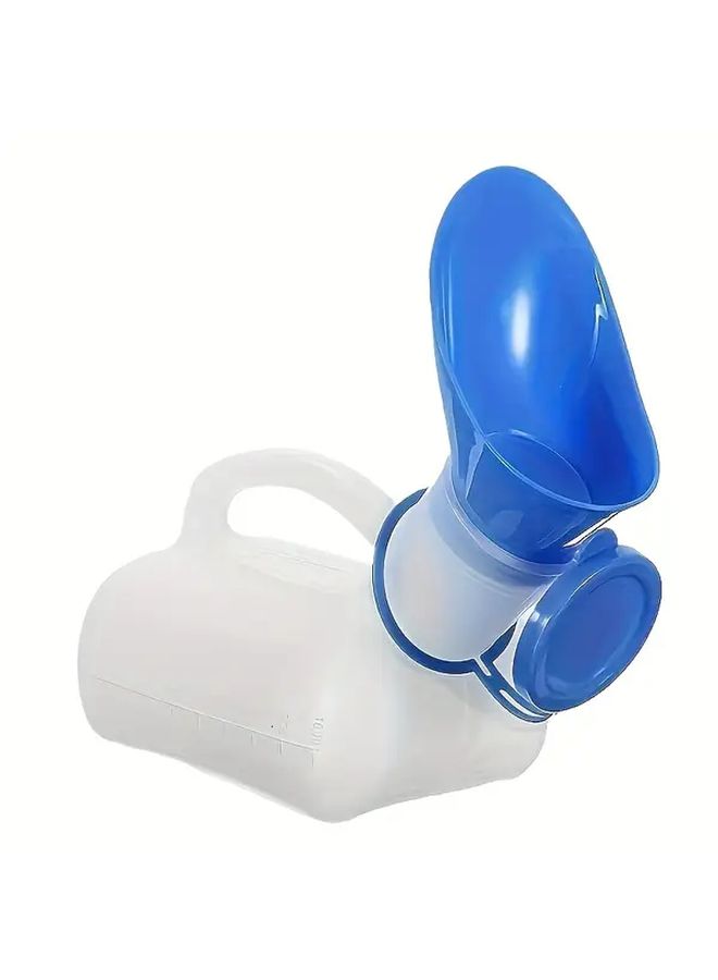 Portable Travel Toilet With Lid 33.81oz Leak Proof Basin Ergonomic Handle for Camping Car RV - Image 2