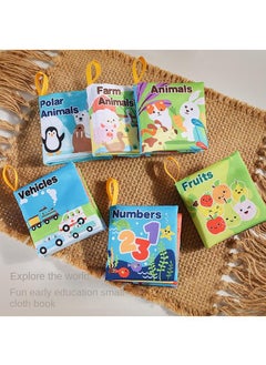 Y&D Infant Cognitive Cloth Book Baby Early Education Puzzle-Transportation  - Image 2