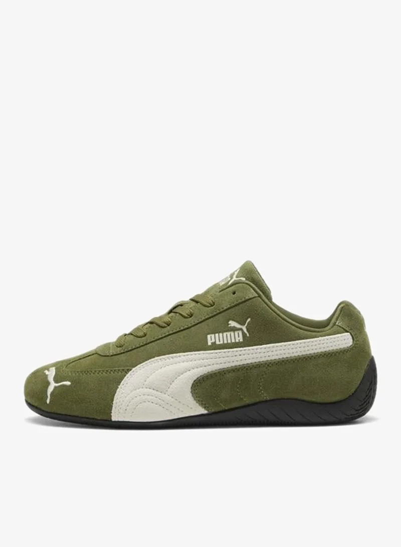 Puma Olive Green-PUMA Black Speedcat OG Sneakers Unisex for Men | Best Price UAE