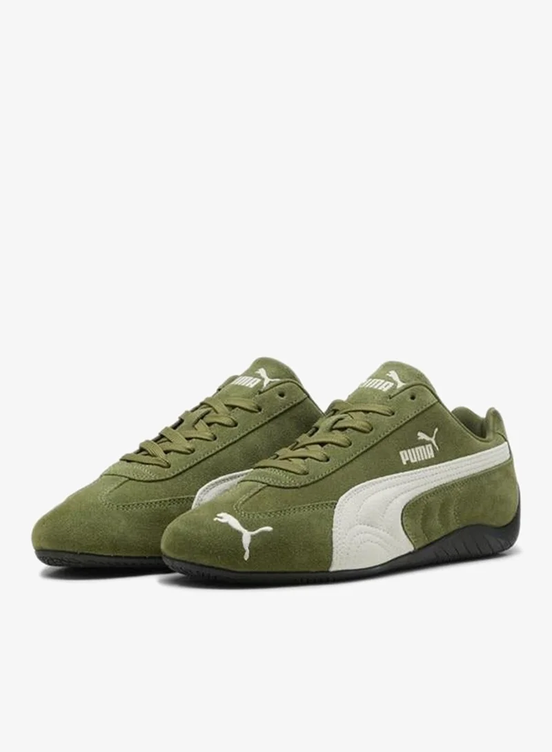 Puma Olive Green-PUMA Black Speedcat OG Sneakers Unisex for Men | Best Price UAE