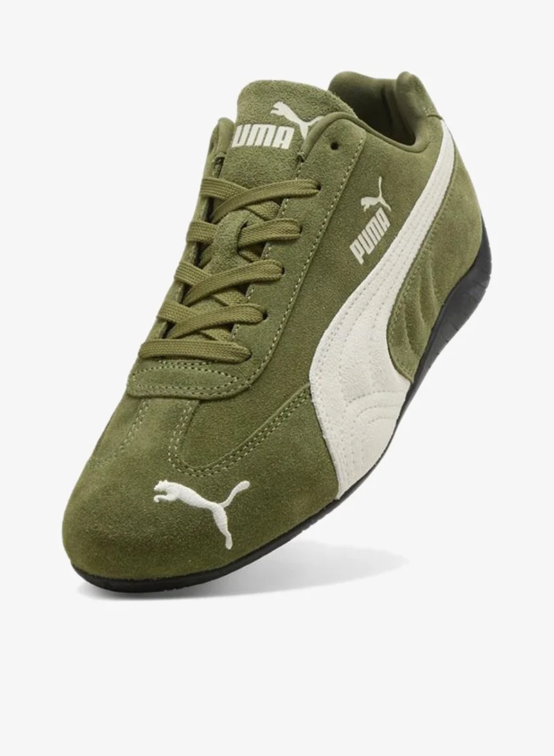 Puma Olive Green-PUMA Black Speedcat OG Sneakers Unisex for Men | Best Price UAE