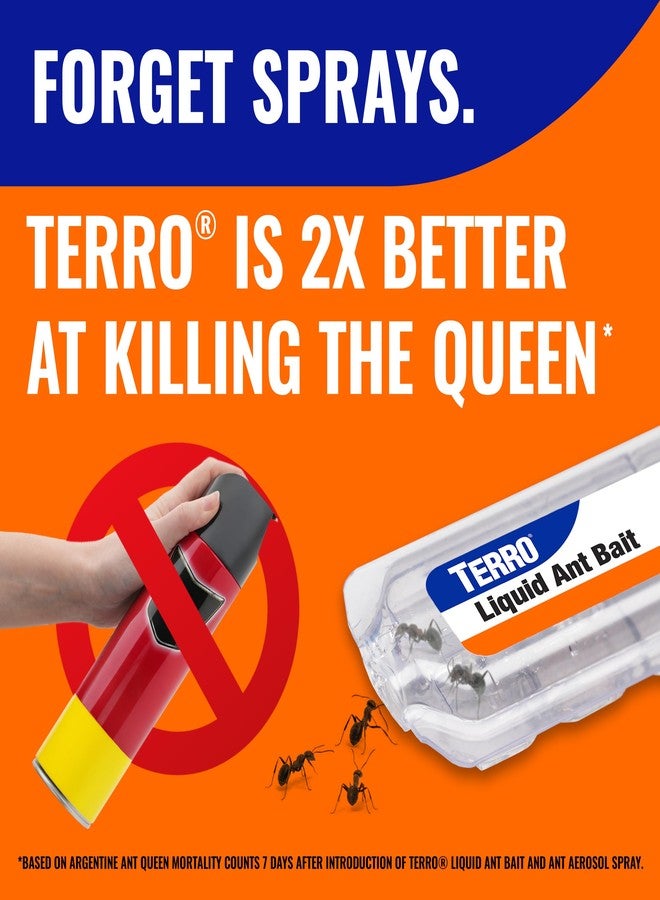 محطات طُعم TERRO T300B لقتل النمل - طُعم سائل للقضاء على النمل - نظام طُعم - 12 محطة لمكافحة النمل داخل المنزل بفعالية - Image 2