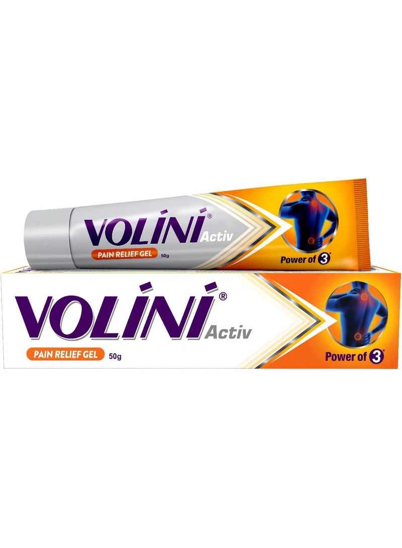 Volini of Active Pain Relief Gel 50g 2 packs - Image 2
