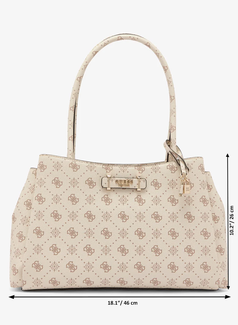 GUESS  Carrie Logo  Tote Bag for Women | Best Price UAE