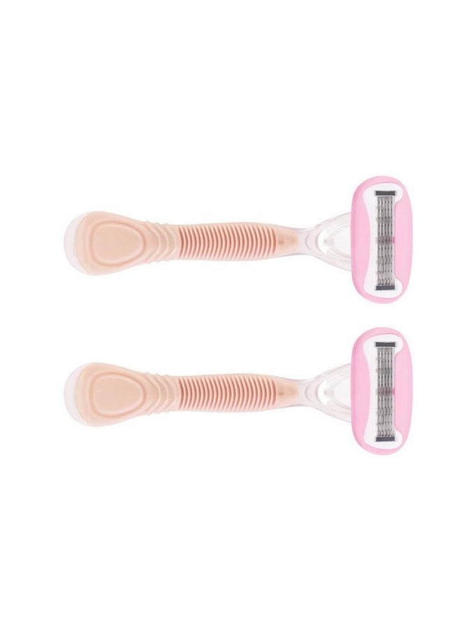 The Creme Shop Petite But Potent Facial Razors Dermaplaning Tool For Face Face Razors For Women Stocking Stuffers For Women (Pack Of 3)  - Image 1
