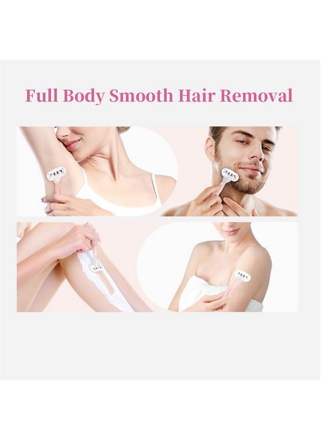The Creme Shop Petite But Potent Facial Razors Dermaplaning Tool For Face Face Razors For Women Stocking Stuffers For Women (Pack Of 3)  - Image 3