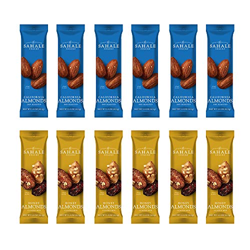 Sahale Snacks Almonds Variety Pack, 1.5 Ounces (Pack of 12) - Image 1
