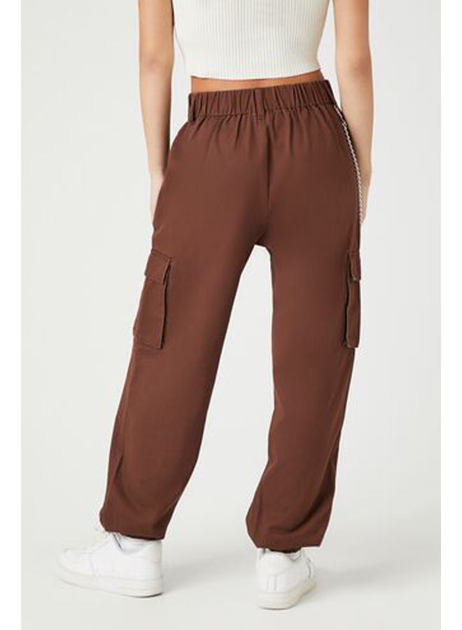 FOREVER 21 Wallet Chain Cargo Joggers - Image 4