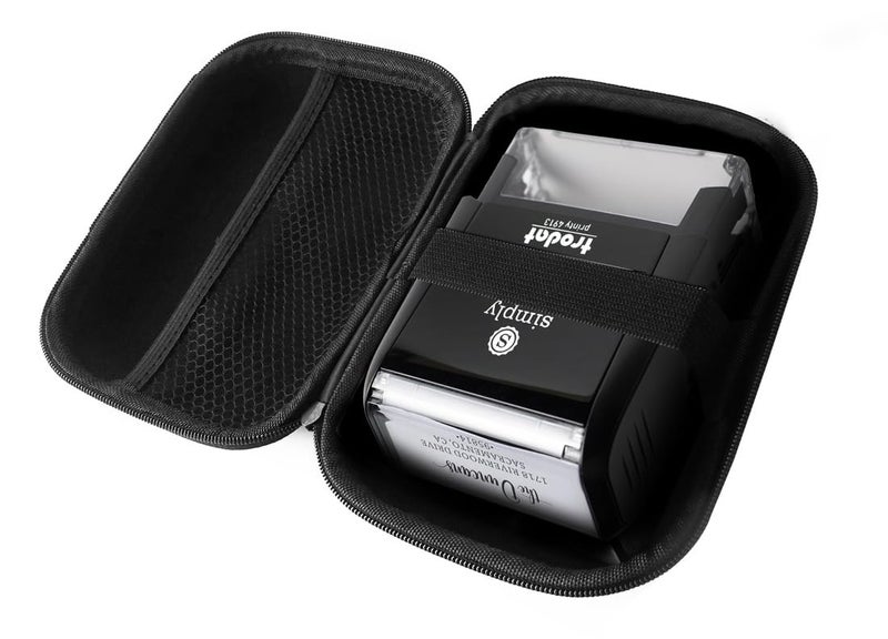 FitSand Hard Case Compatible for 904 Personalized The Duncans Self-Inking Address Stamp(Only Fit Medium)(Only CASE) - Image 1