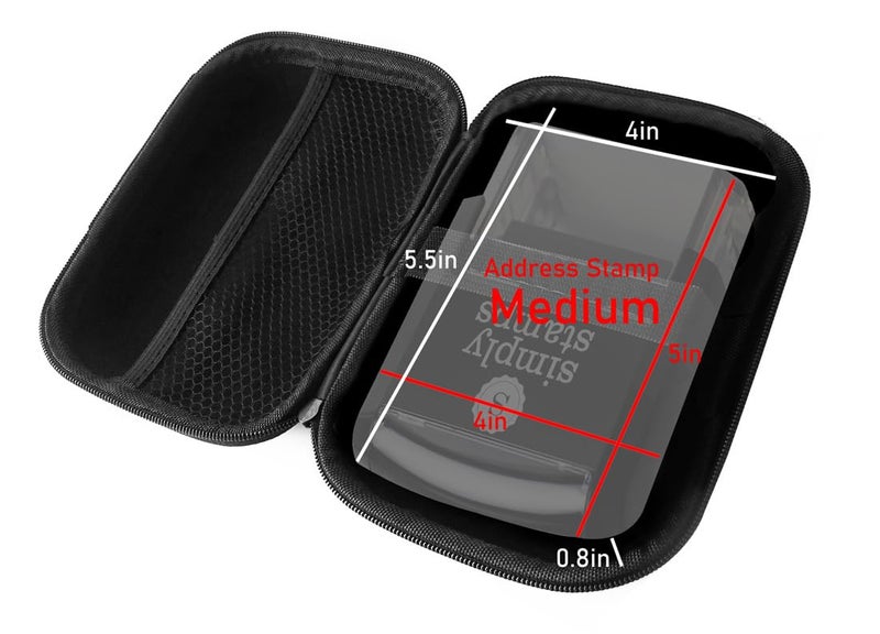 FitSand Hard Case Compatible for 904 Personalized The Duncans Self-Inking Address Stamp(Only Fit Medium)(Only CASE) - Image 2