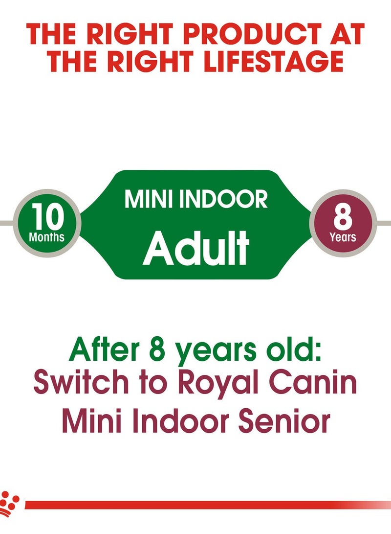 Royal Canin Mini Indoor Adult 8+ 2kg - Image 2