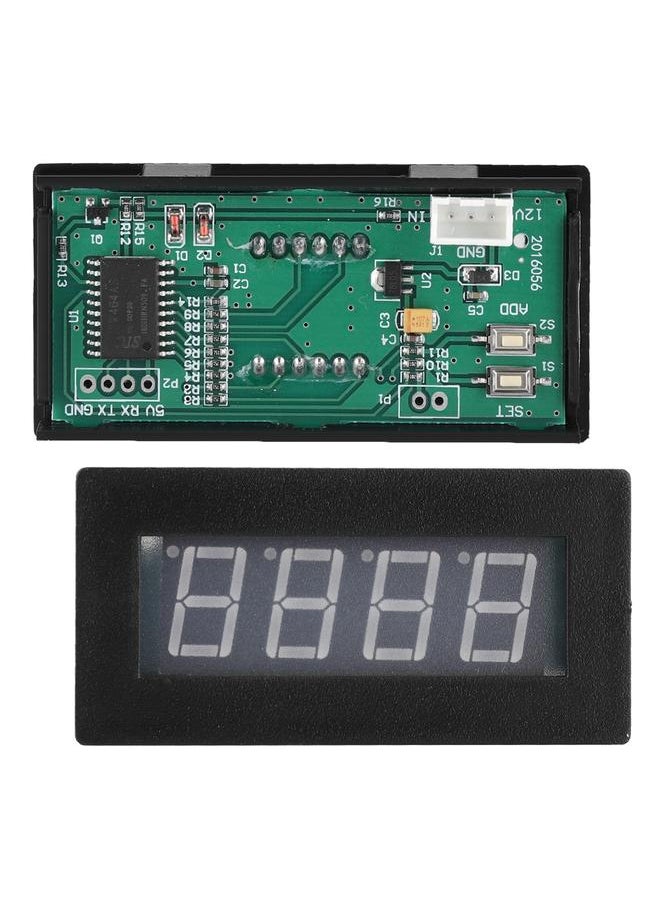 Thoraya 4LED Digital Frequency Tachometer with Blue Digital 5-9999RPM Speed Measurement/0-98990.1Hz  - Image 2