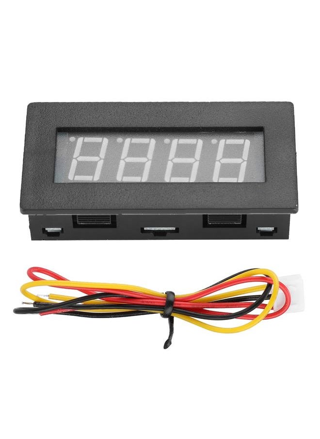 Thoraya 4LED Digital Frequency Tachometer with Blue Digital 5-9999RPM Speed Measurement/0-98990.1Hz  - Image 1