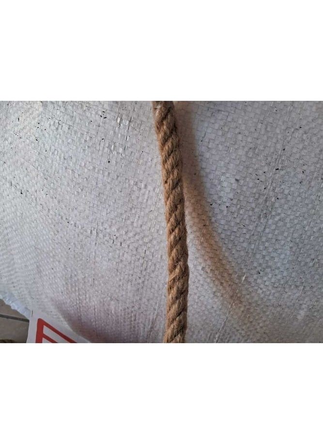 Kadir Tarım Jute Rope 5 Meters Straw Rope 5 mm Hemp Rope Rope Decorative Jute Natural Rope  - Image 2