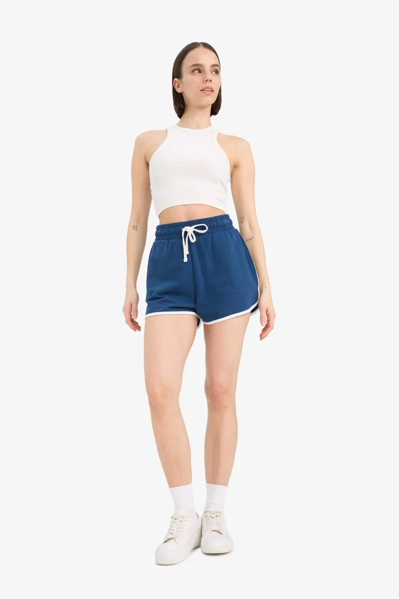 DeFacto Regular Fit Thick Sweatshirt Fabric Shorts