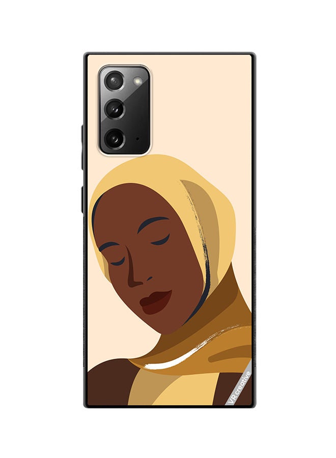 VR CREATIVE Protective Case Cover For Samsung Galaxy Note20 5G Cartoon Woman Shape Design Multicolour - Image 1