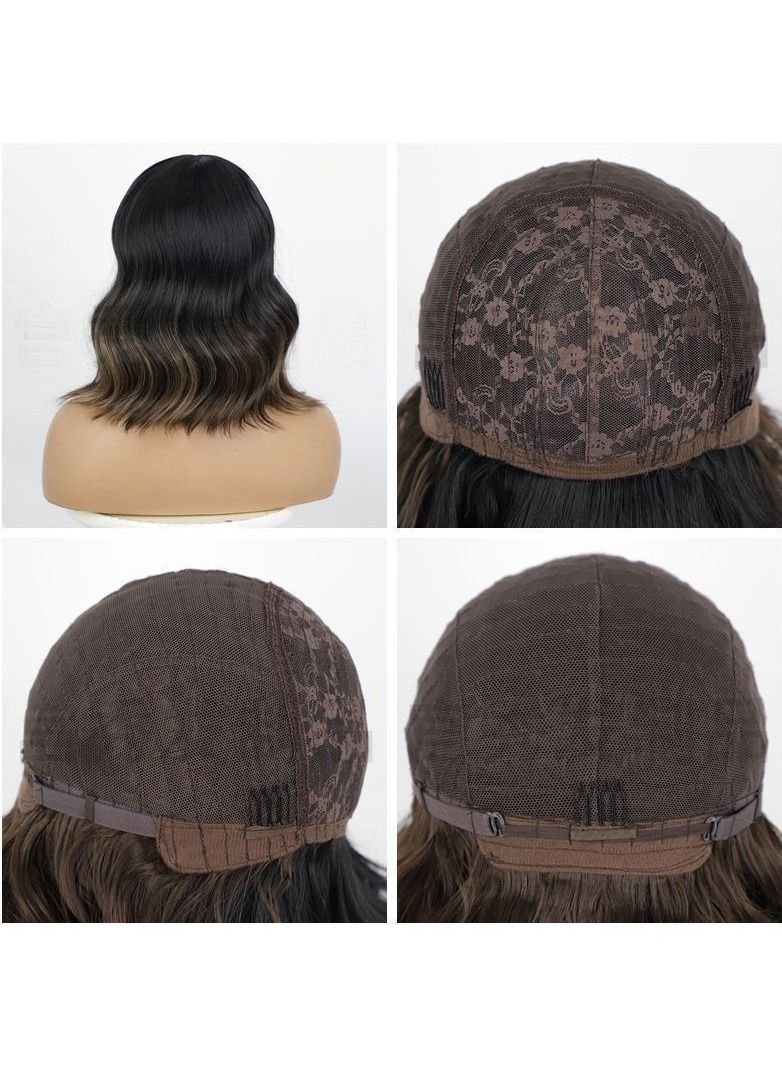 إستيل شعر مستعار طويل مجعد أوروبي وأمريكي من الألياف الأنثوية بغطاء رأس كامل لون R626 - Image 4