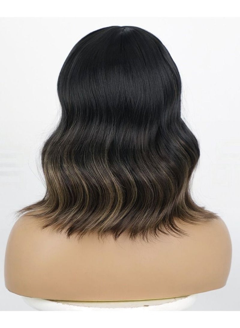 إستيل شعر مستعار طويل مجعد أوروبي وأمريكي من الألياف الأنثوية بغطاء رأس كامل لون R626 - Image 3