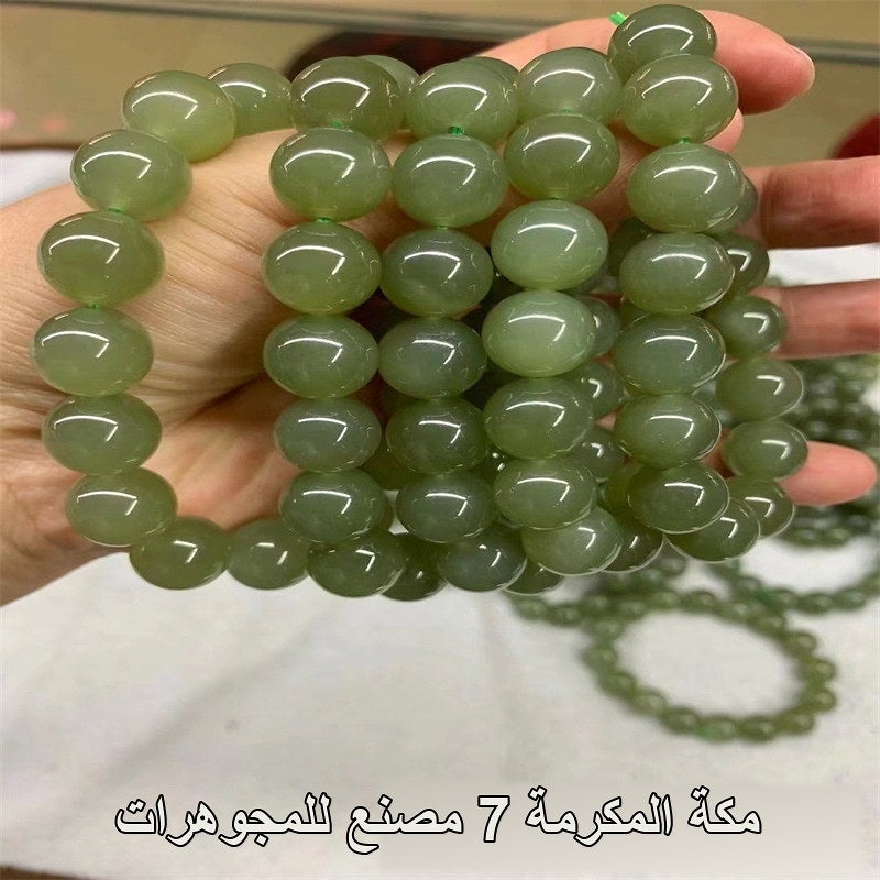 Delicate Alloy Geometric Bracelet for Unisex, Green, Wrist Jewelry - Image 2