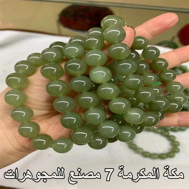 Delicate Alloy Geometric Bracelet for Unisex, Green, Wrist Jewelry - Image 4
