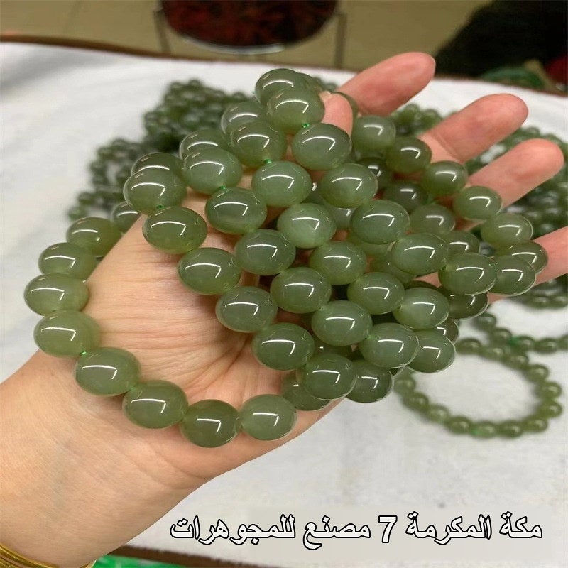 Delicate Alloy Geometric Bracelet for Unisex, Green, Wrist Jewelry - Image 3