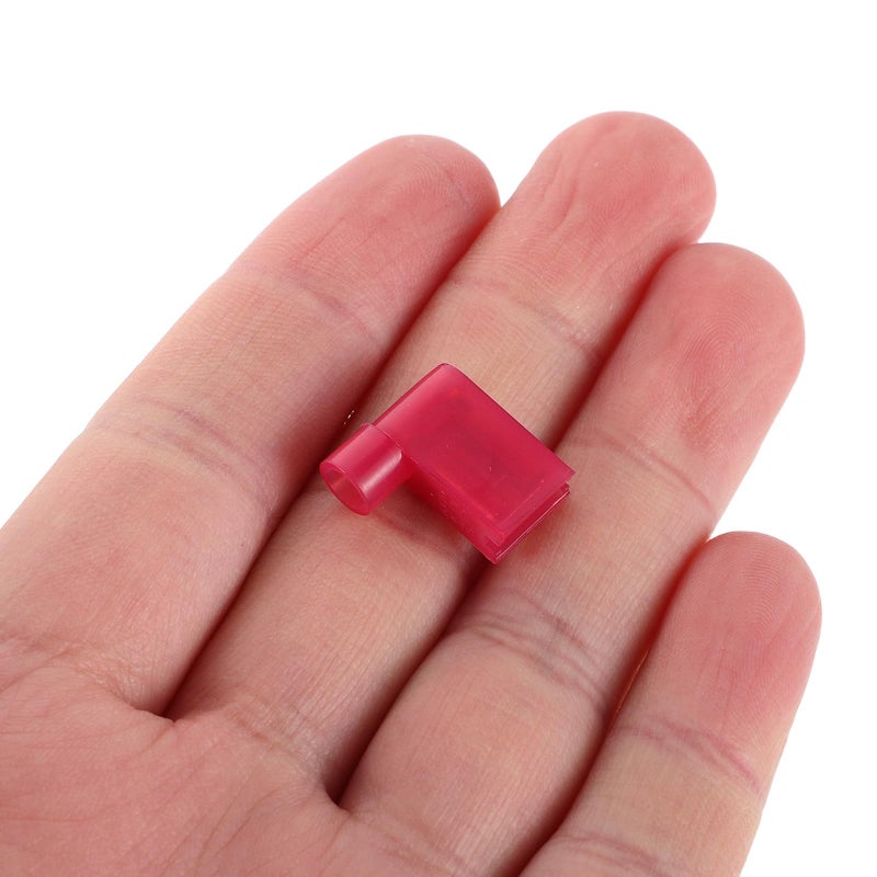 100pcs Nylon Insulated Female Spade Crimp Terminals for Electrical Wire Connections - Image 5