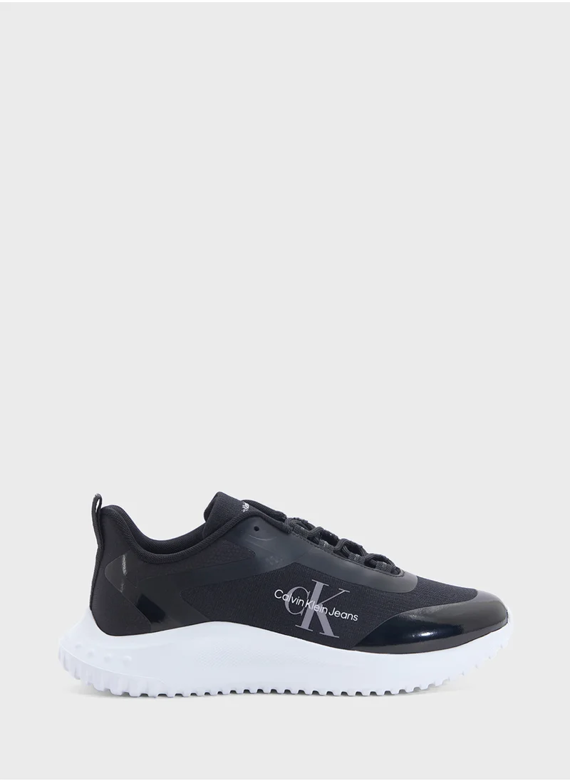 Calvin Klein Jeans EVA LOW LACE MIX RUNNER TRAINERS