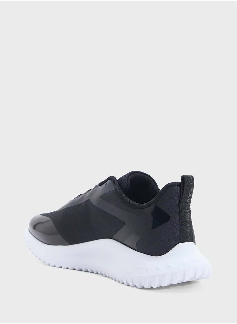 Calvin Klein Jeans EVA LOW LACE MIX RUNNER TRAINERS