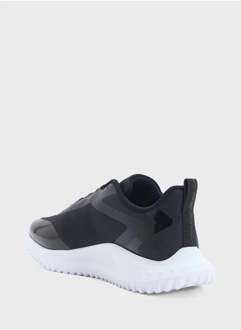 كالفن كلاين جينز EVA LOW LACE MIX RUNNER TRAINERS