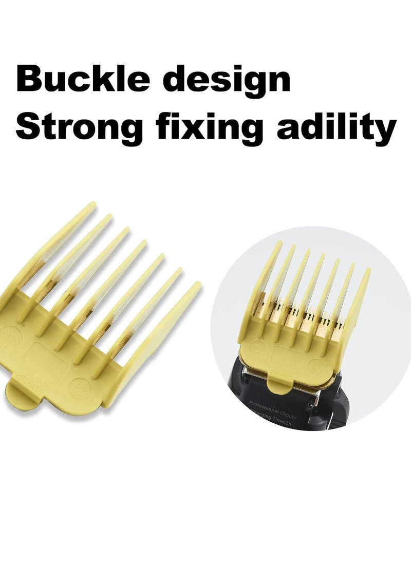 COSYONALL - Professional Hair Clipper Guards Guide Combs,From 1/16inch to 1inch(1.5-25mm),Compatible with Wahl Professional Clippers/Trimmer - Image 1
