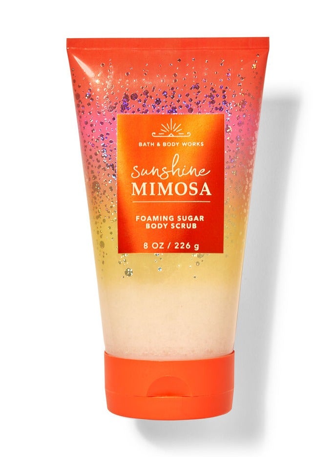 Bath & Body Works Sunshine Mimosa Foaming Sugar Body Scrub 226g