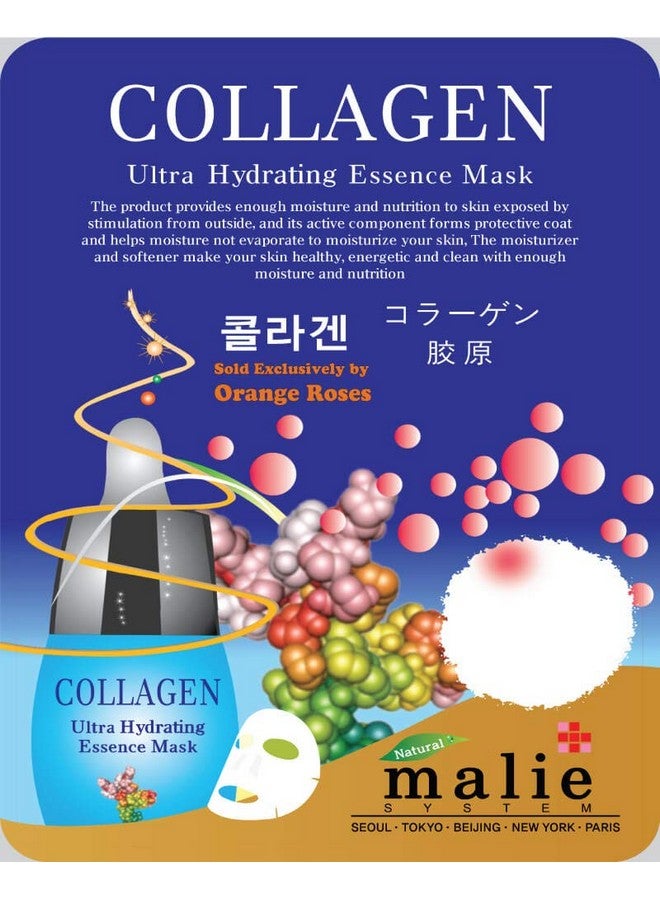 OBS LAB 30 Pcs Ultra Hydrating Essence Mask Korean Facial Mask Sheets (3 X 10 Types) Moisturizing Skincare Dermal Care - Image 4