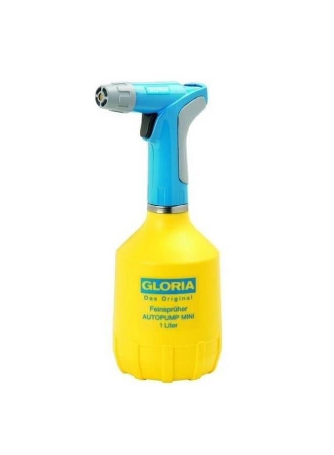 جلوريا بخاخ ضغط صغير للحديقة بمضخة أوتوماتيكية باللونين الأزرق والأصفر سعة 1 لتر 000950.0000 - Image 2