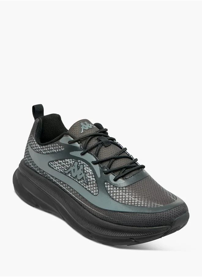 Kappa Mens Textured Lace-Up Sports Shoes