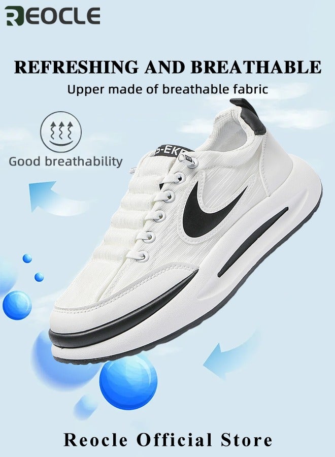 Men's Sneakers Breathable Sports Shoes Fashion Running Shoes Casual Athletic Walking Shoes Non Slip Soft Sole Lightweight Tennis Shoes