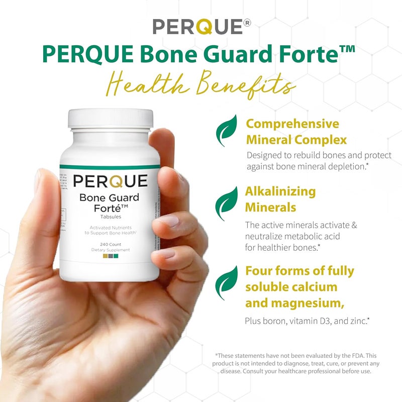 Perque Bone Guard Forte 20 240 Tablets by Perque - Image 3