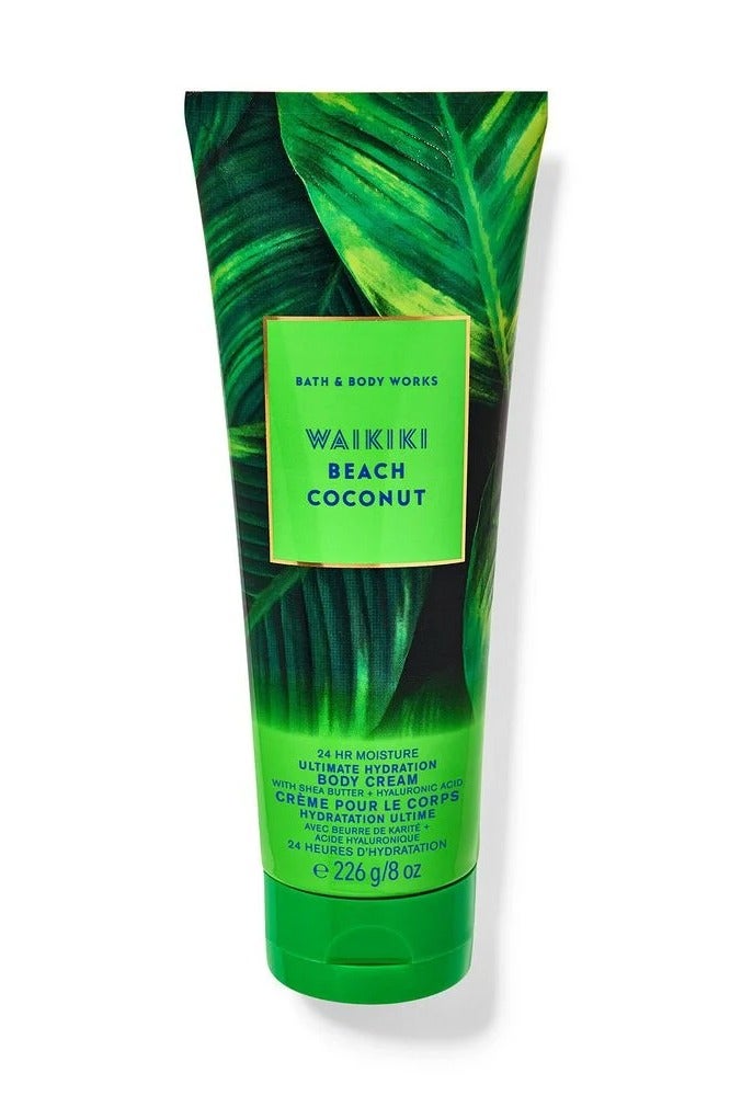 Bath & Body Works Waikiki Beach Coconut Ultimate Hydration Body Cream 226g