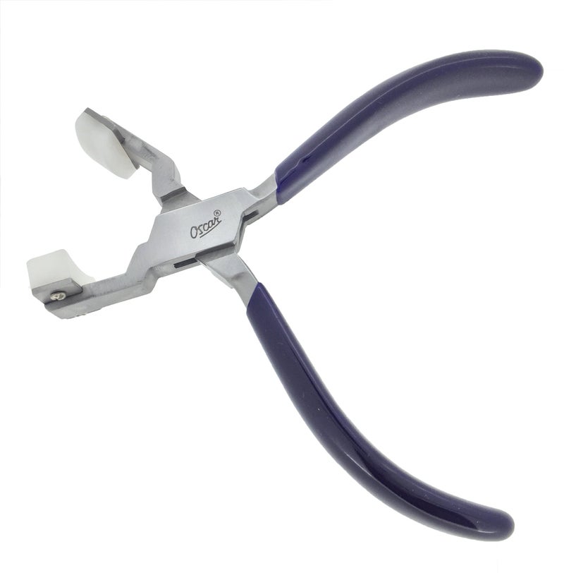 Oscar Ring Bending, Metal Working, Forming, Tool Deep Bending Pliers with Nylon Jaws for Jewelry Works Approx 6� - Image 3