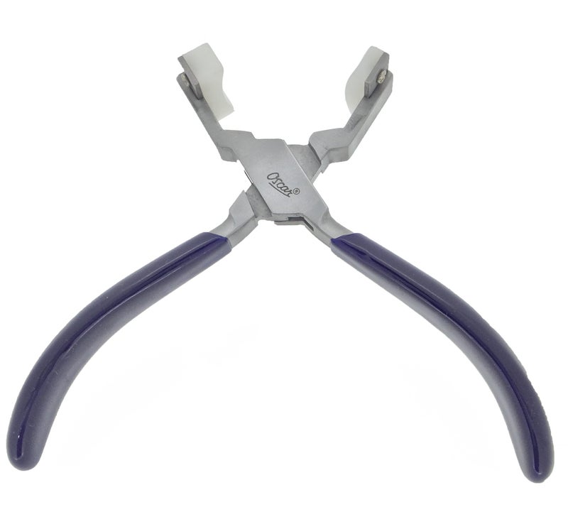 Oscar Ring Bending, Metal Working, Forming, Tool Deep Bending Pliers with Nylon Jaws for Jewelry Works Approx 6� - Image 2