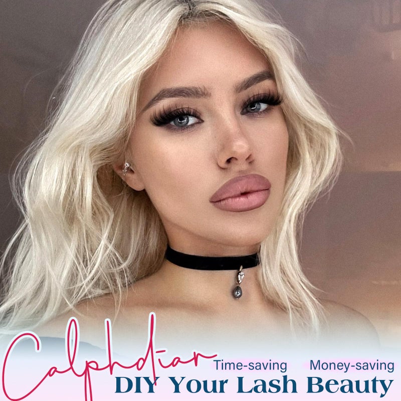 calphdiar Cluster Eyelash Extensions 70D Lash Clusters 360PCS Individual Lashes Fluff Eyelash Clusters D-curly Wispy Lashes Clusters 10-18mm DIY Eyelashes Fairy False Lashes Extension - Image 5