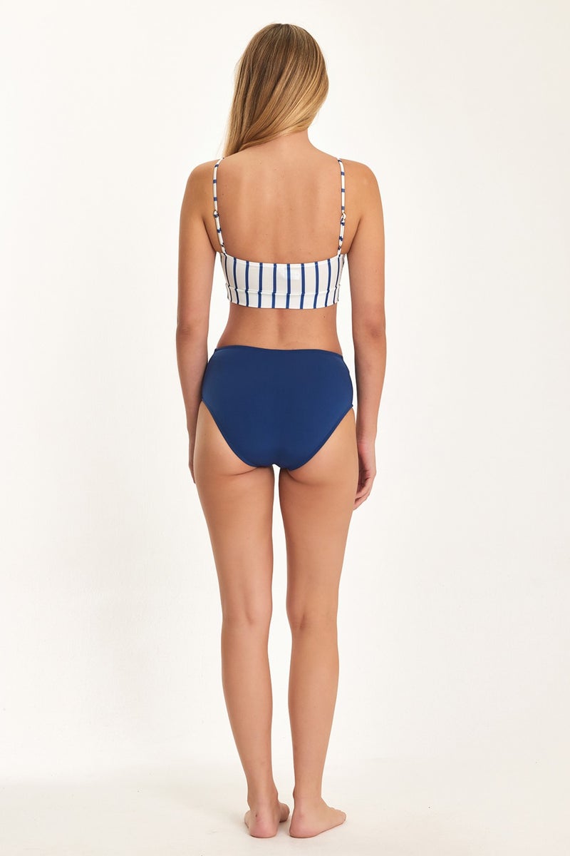 Lapieno Special Design Striped Bikini Set KK06 - Image 5