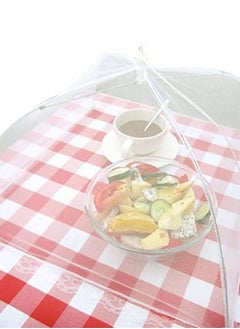 Generic Home Outdoor gauze folding reusable insect-proof food cover-32 x 32cm  - Image 3