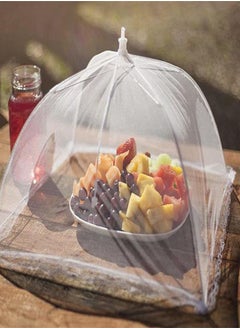 Generic Home Outdoor gauze folding reusable insect-proof food cover-32 x 32cm  - Image 4
