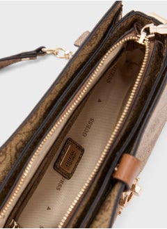 GUESS Zamira Top Zip Shoulder Bag  - Image 5