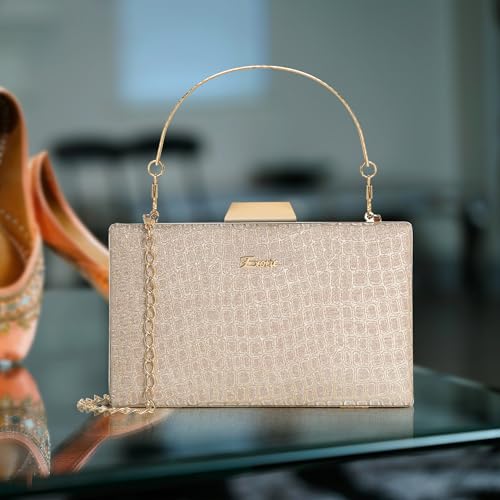 EXOTIC Bridal/sling bag for women and girls (GOLD) - Image 2