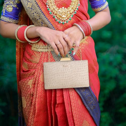 EXOTIC Bridal/sling bag for women and girls (GOLD) - Image 3