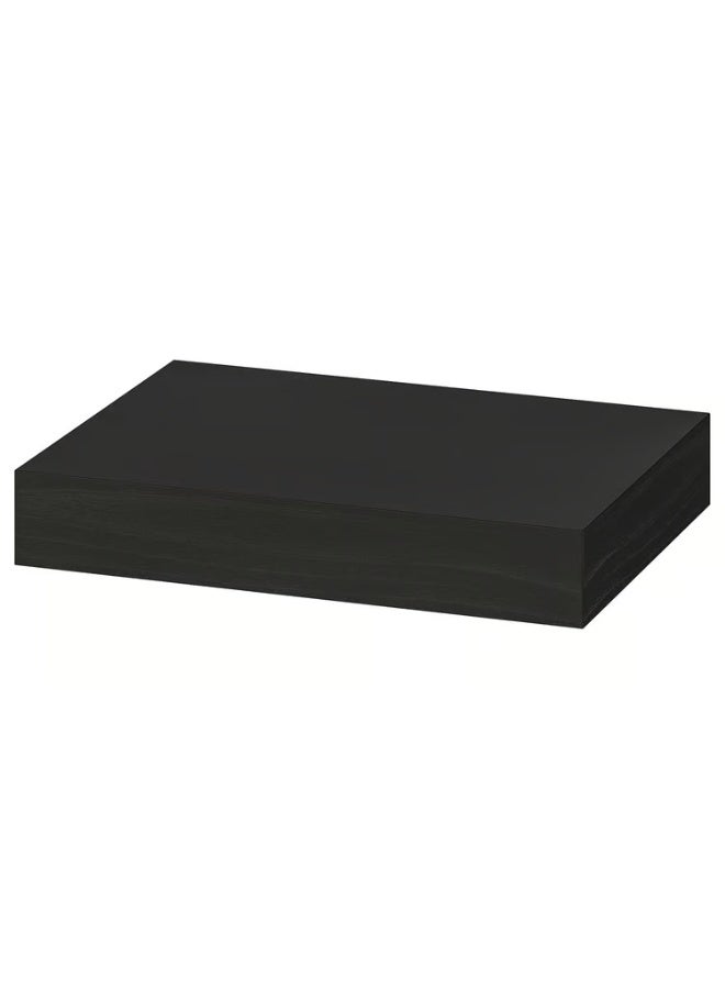 IKEA (IKEA) رف حائط أسود-بني 30×26 سم - Image 1